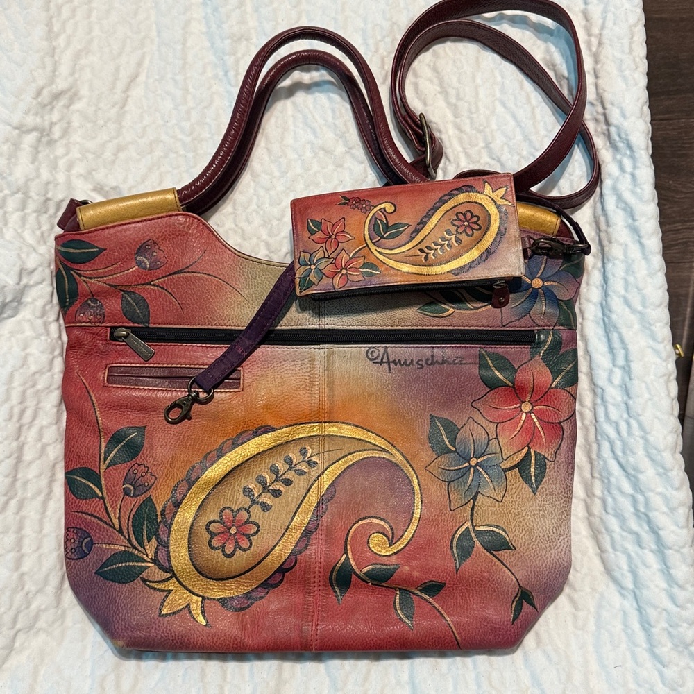 Anuschka hand bag